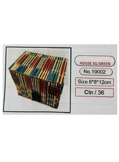 House SQ Green 3D school project - Family book shop
