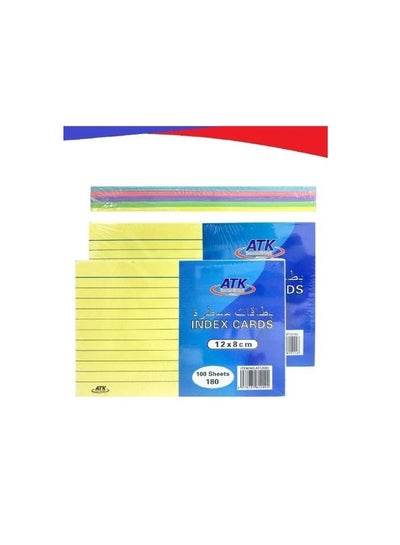 Index Card 5 Colorured 180gsm - Family book shop