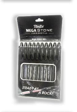 MONTEX MEGA STONE BALL BLUE PEN - Family book shop