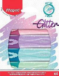 Maped Pastel Glitter Highlighters - Family book shop