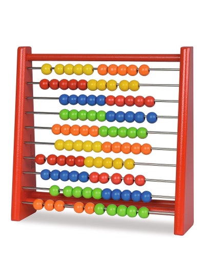 Multicolour Classic Wooden Abacus for Kids - Family book shop