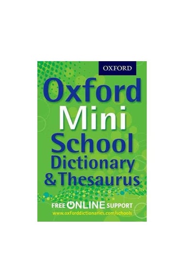 Oxford Mini School Dictionary And Thesaurus Paperback - Family book shop