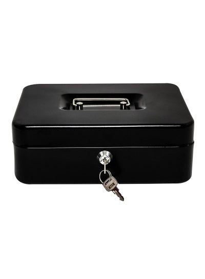 PARTNER Cash Box Black 8 Inch - Family book shop