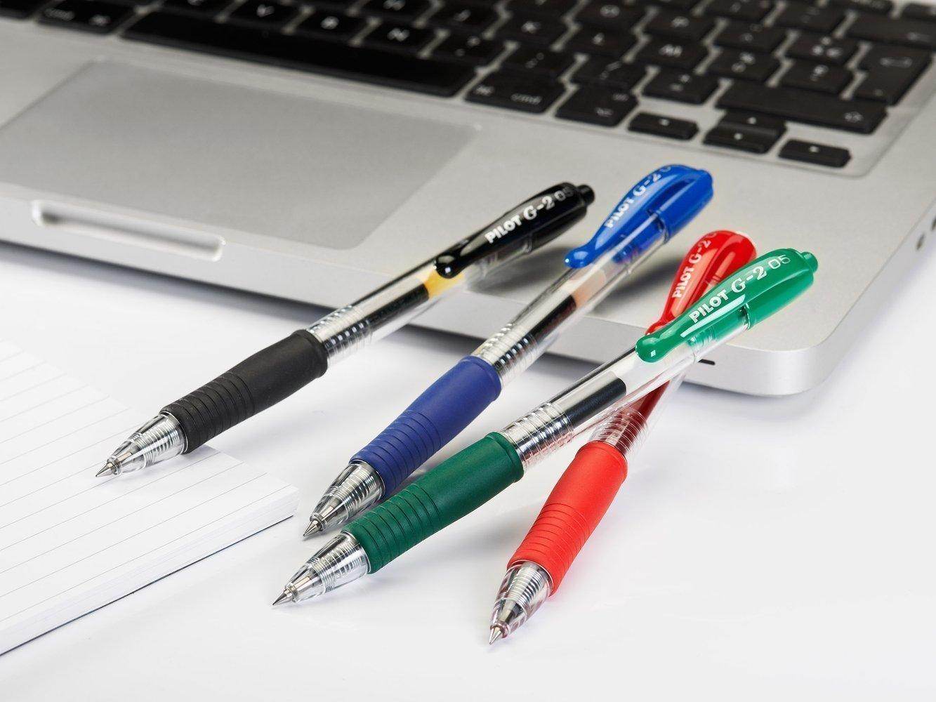 PILOT G-2 - GEL INK ROLLER - MEDIUM TIP (0.7MM) - Family book shop