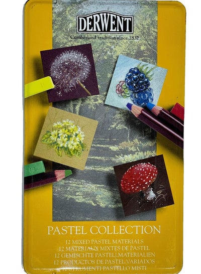 Pastel Collection Set of 12 Mixed Materials - Family book shop