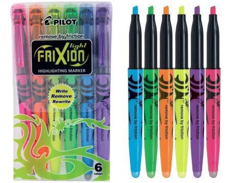 Pilot Highlighter Frixion Erasable Pens - Family book shop