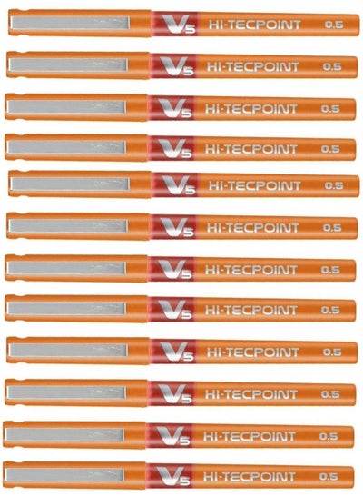 Pilot V5 Hi-Tecpoint Rollerball Pen - Family book shop