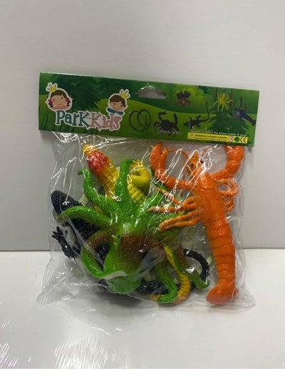 Plastic Rubber Reptile Species Animal Set - Family book shop