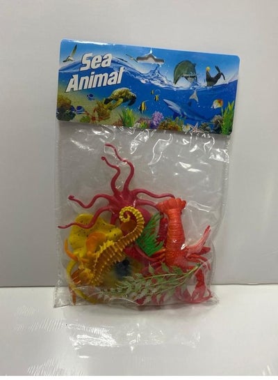 Plastic Sea Animals Set - Family book shop