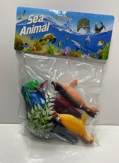 Plastic Water Animal Set - Family book shop