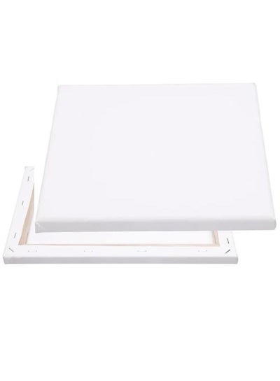 Pre-stretched Blank Canvas Board 20x20 cm - Family book shop