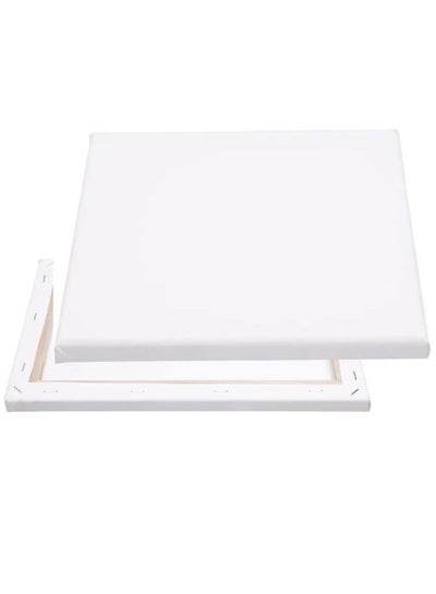 Pre-stretched Blank Canvas Board 20x20 cm - Family book shop