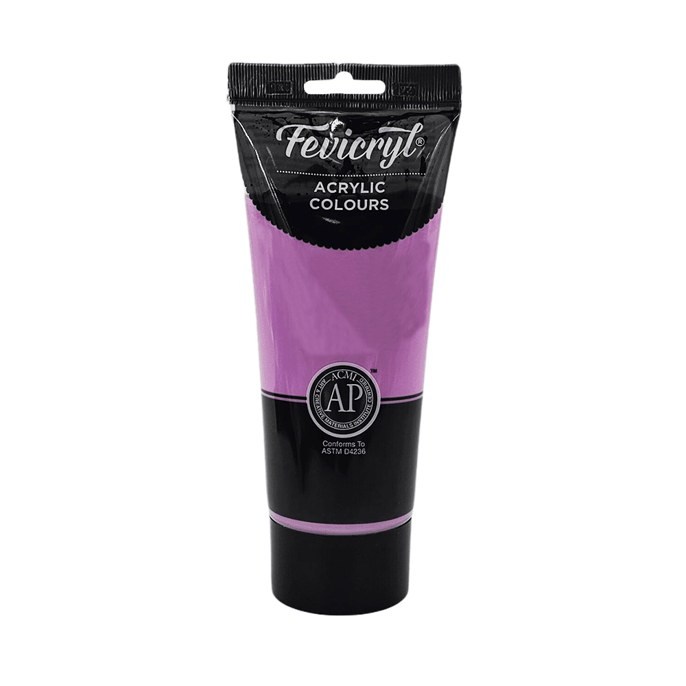 Purple Acrylic Tube - 200 ml - Family book shop