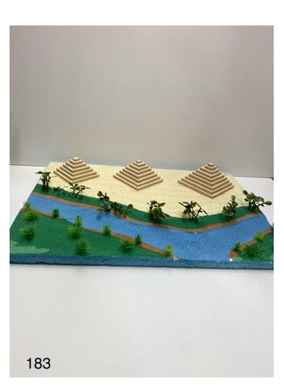 Pyramids 3D school project - Family book shop