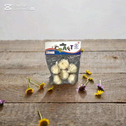 SADAF Craft Garlic Cloves for Creative DIY Projects - Family book shop