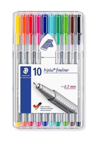 STAEDTLER 10 COL TRIPLUS - Family book shop