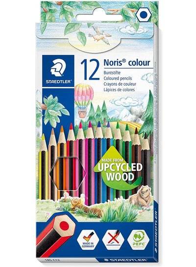 STAEDTLER 1 Pack Noris Wooden Coloured Pencils Multicolor - Family book shop