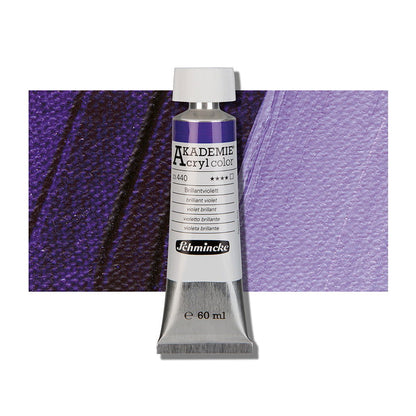 Schmincke Akademie Acryl Brilliant Violet 60 ml - Family book shop