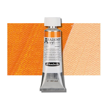 Schmincke Akademie Acryl Cadmium Orange Hue 60 ml - Family book shop