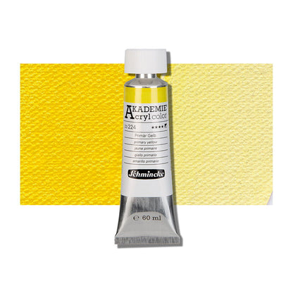 Schmincke Akademie Acryl Primary Yellow 60 ml - Family book shop