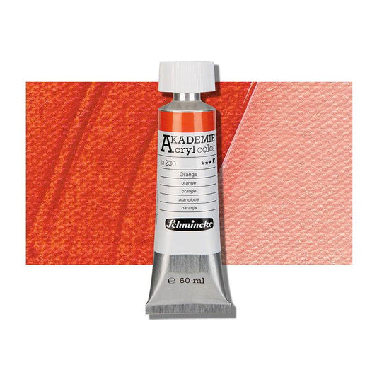 Schmincke Akademie Acryl Orange 60 ml - Family book shop