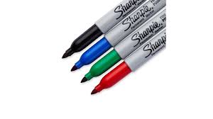 Sharpie Sharpie 4-Piece Permanent Marker Fine Tip Multicolour - Family book shop