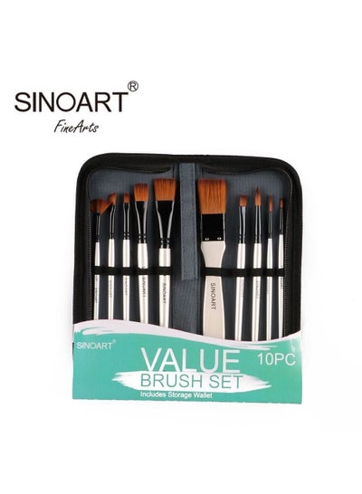 Sinoart Paint Brush Set in Storage Wallet - Family book shop