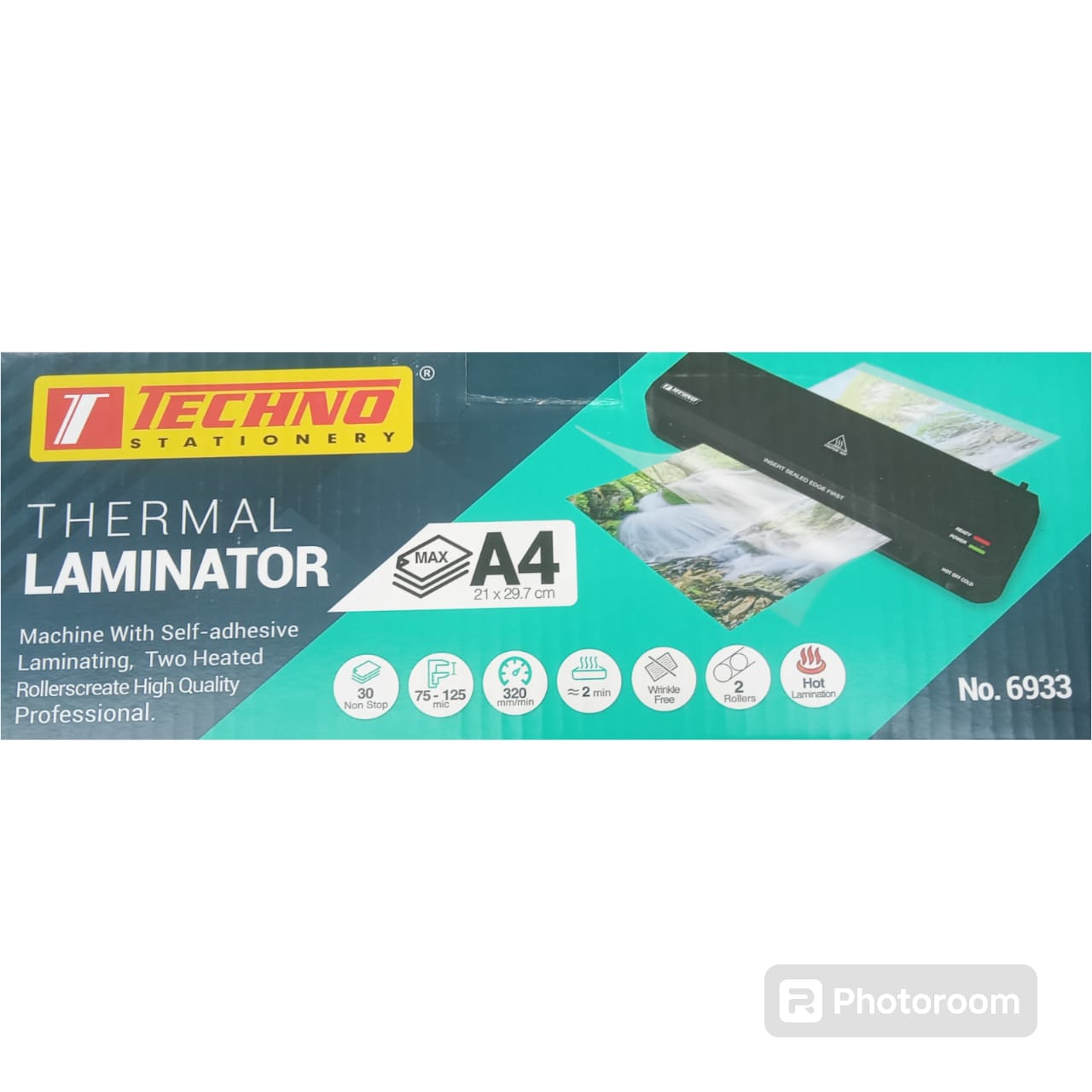 TECHNO STATIONERY A4 THERMAL LAMINATOR - Family book shop