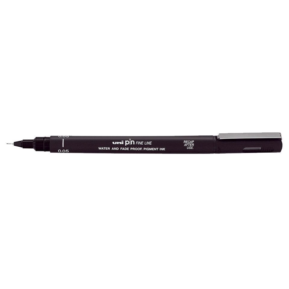 Uni Pin Fineliner Drawing Pen - Black Ink - Family book shop