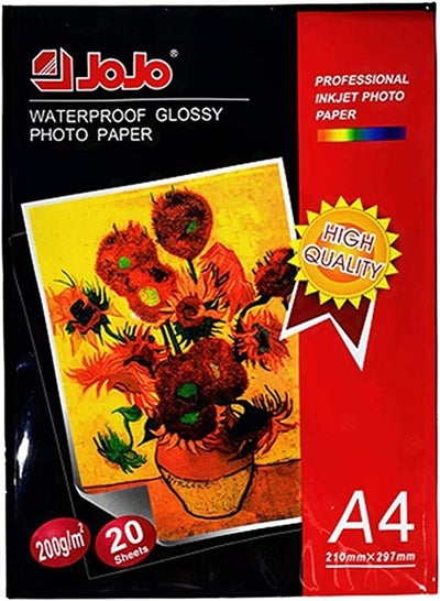 Waterproof Glossy Inkjet Photo Paper A4 - Family book shop