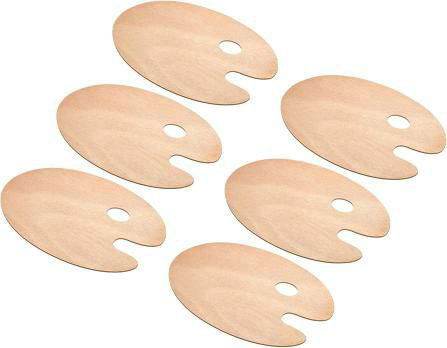 Wooden palate oval - Family book shop