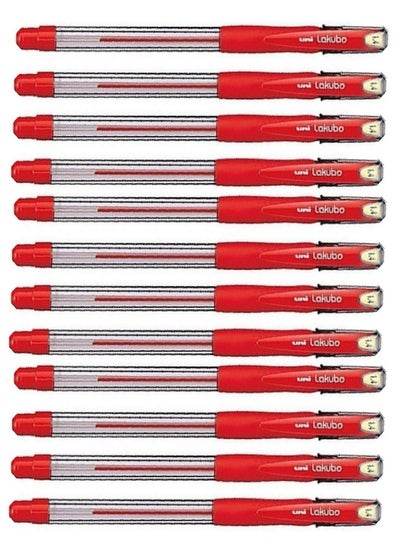 Lakubo Ballpoint Pen in Red, the best ballpoint pen for writing, ideal for smooth and precise note-taking