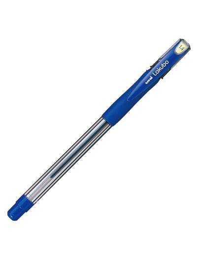 Lakubo blue ballpoint pen with a comfortable grip for smooth writing experiences