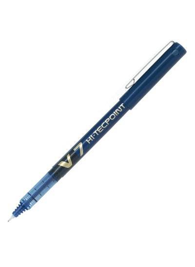 Pilot V7 Hi Tec Point Review - Precision gel pen in blue with fine point for smooth writing