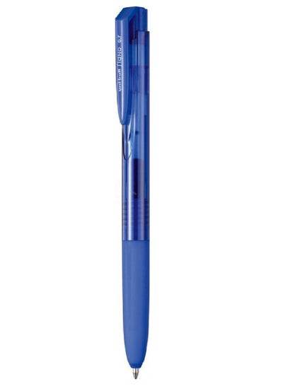 Precise Signo RT1 gel pen blue for smooth writing and vibrant ink, perfect for notes and sketches