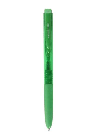 Precise Signo RT1 Green Gel Pen for a smooth writing experience with vibrant ink flow