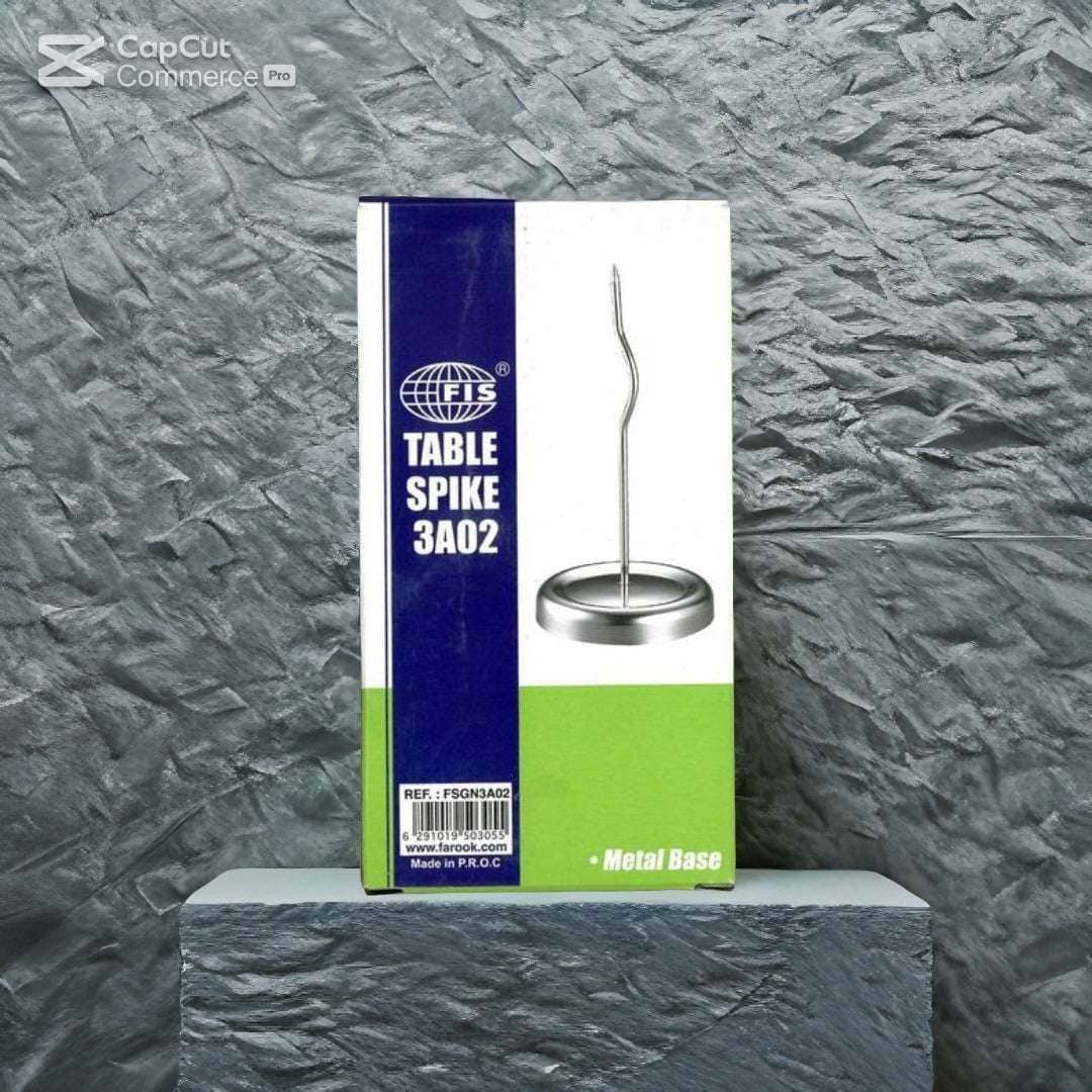 FIS Table Spike 3A02 with Metal Base for Displaying Items in Book Shops
