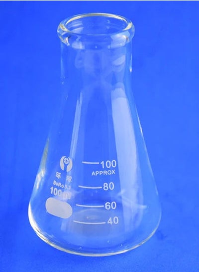 mc 1-Piece Laboratory Conical Flask 100ml Capacity - Family book shop