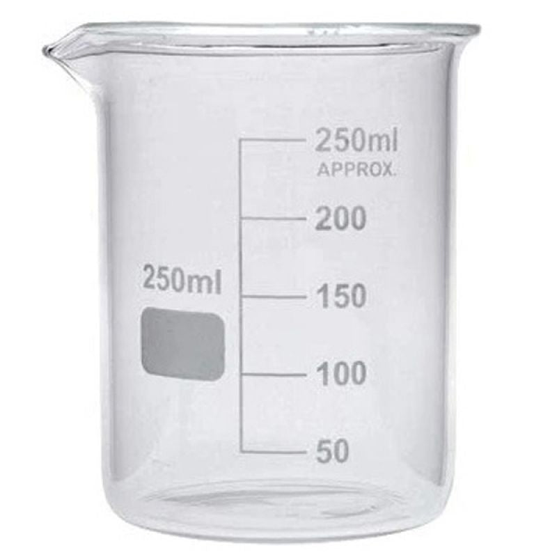 mc 1-Piece Laboratory Glass Beaker 50ml to 250ml Capacity - Family book shop