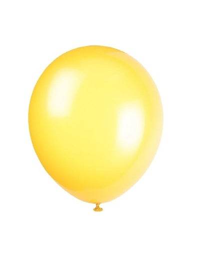 Yellow helium balloons pack 50 perfect for parties and celebrations with a bright, cheerful look