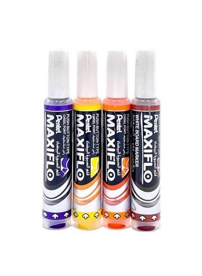 Pentel whiteboard markers set including vibrant colors for smooth writing and easy erasing