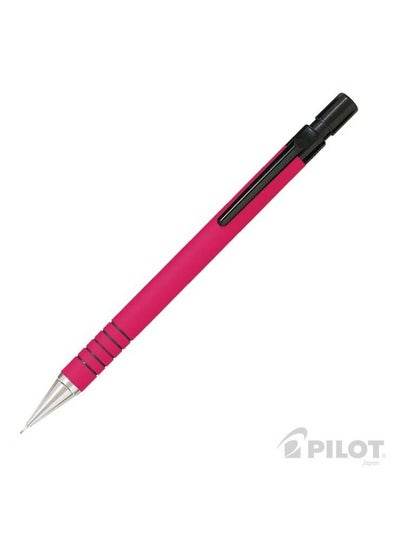 0.5mm tip Dark-Pink mechanical pencil with a sleek design and eraser for precise writing