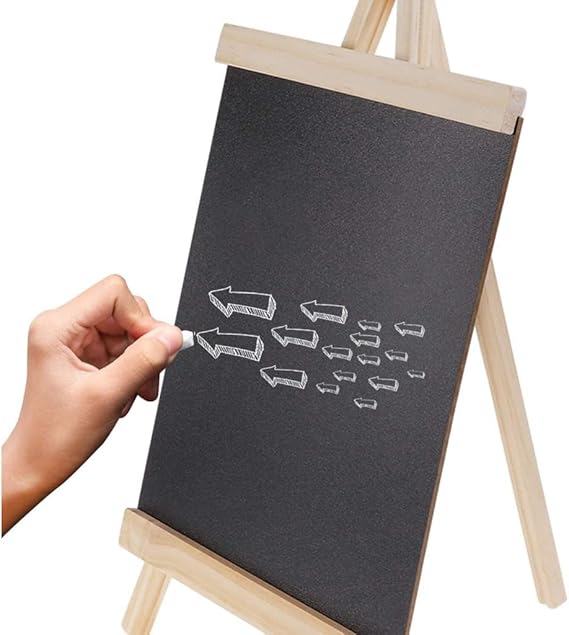 sadaf black board with stand A4 20x25cm - Family book shop