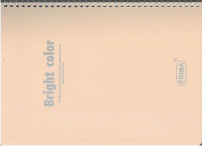 single line spiral not book A4 100 sheet - Family book shop
