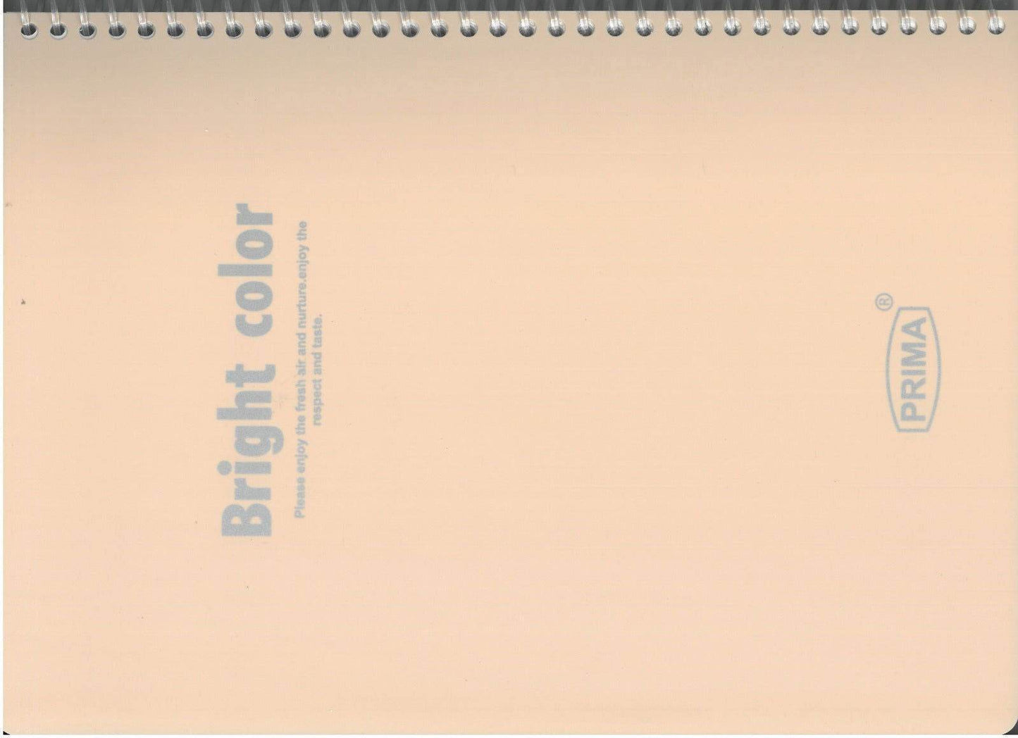 single line spiral not book A4 100 sheet - Family book shop