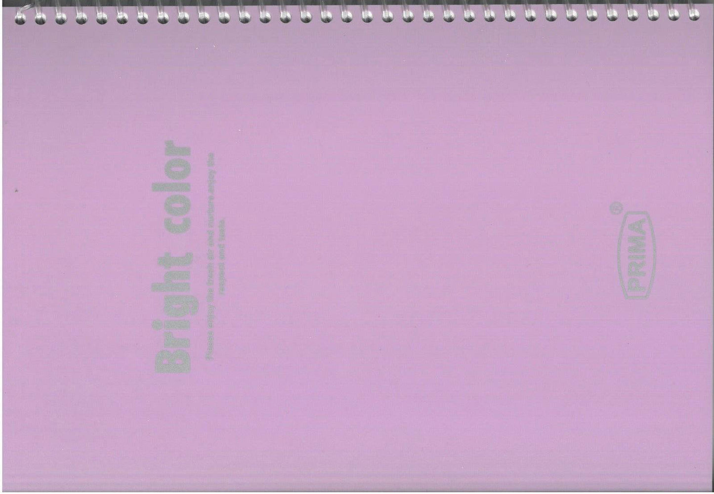 single line spiral not book A4 100 sheet - Family book shop