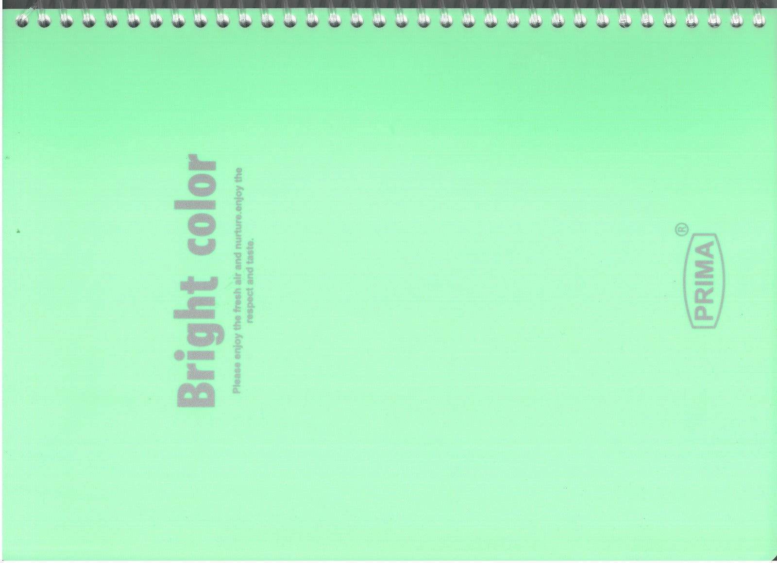 single line spiral not book A4 100 sheet - Family book shop