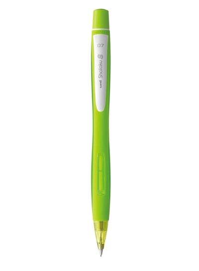 Uni Mechanical Pencil 0.7mm in Neon Green with a Comfortable Grip for Smooth Writing